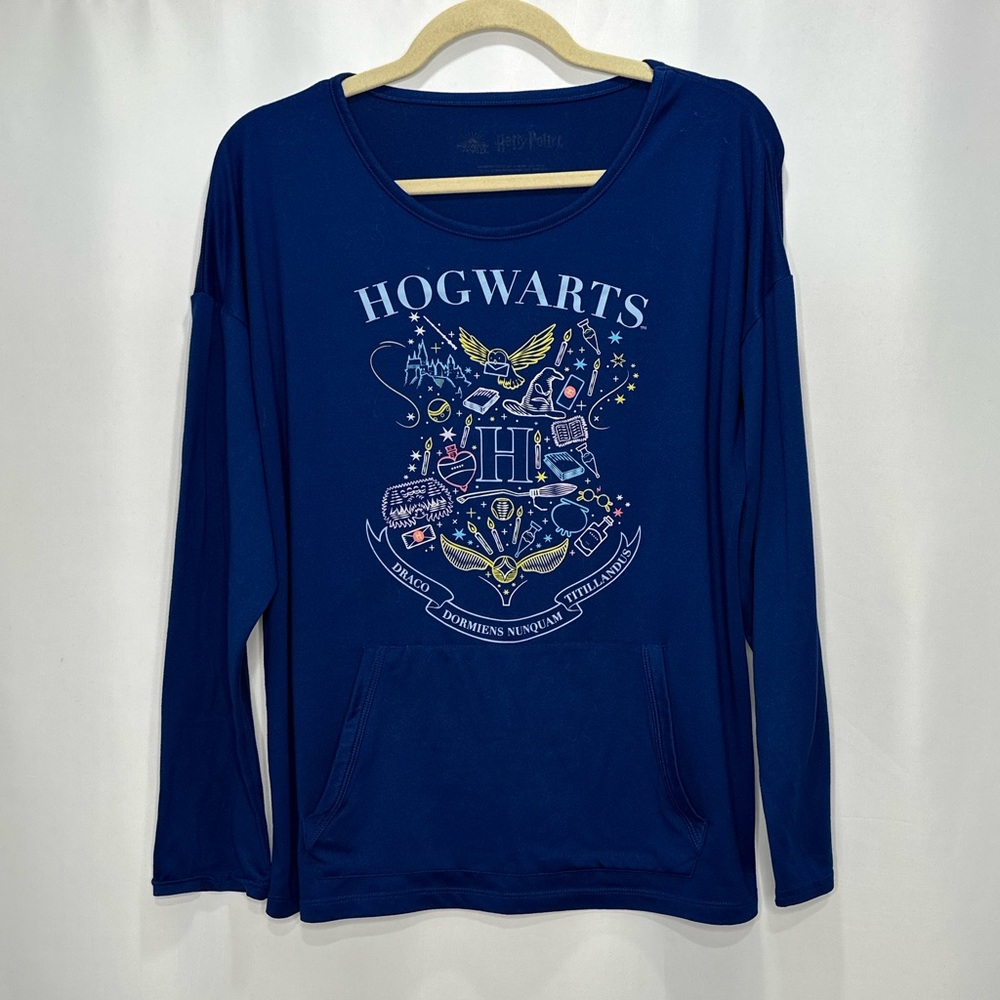 Harry Potter Hogwarts Long Sleeve Sleep Shirt